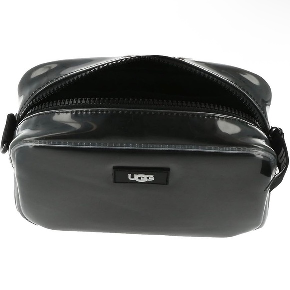 NWT‎ UGG Janey II Clear Black Crossbody Belt Bag Adjustable Logo Purse Handbag - Picture 3 of 8